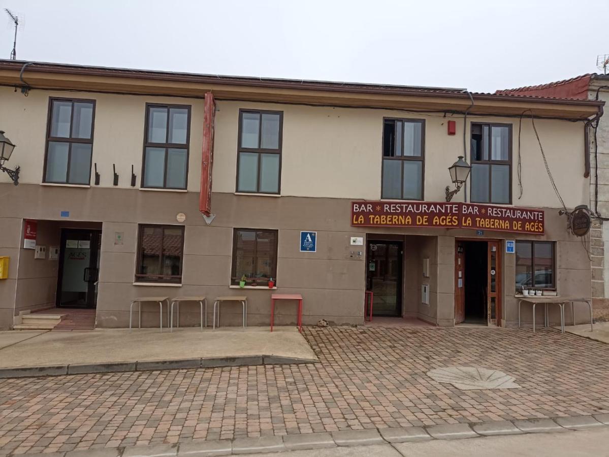 Taberna Albergue Municipal De Ахес Экстерьер фото