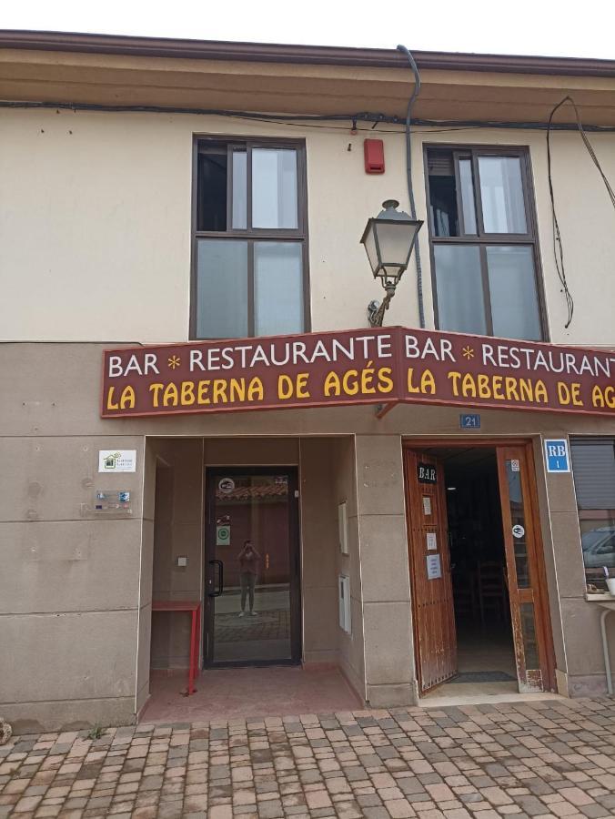 Taberna Albergue Municipal De Ахес Экстерьер фото